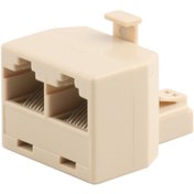 Resim Moraksesuar Rj45 Ethernet Çoklayıcı Jak 2li Elba 8p8c 