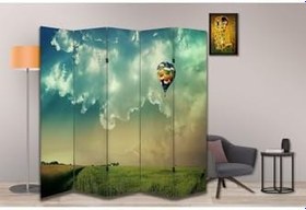 Resim Gökyüzü Temalı Özel Tasarım Paravan Room Divider PRV1293, 180 x 180 