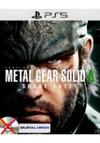 Resim Metal Gear Solıd Δ Snake Eater Playstation 5 Uyumlu Dijital 