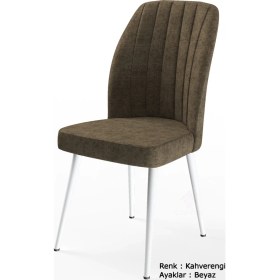 Resim Canisa Concept Platinum Serisi Geniş Oturum Alanlı 1.sınıf - 4 Adet Sandalye Ayaklar Beyaz 