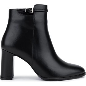 Resim Tamer Tanca Kadın Hakiki Deri Siyah Klasik Bot 33 3500 Bn Bot Sk25-26 Sıyah Derı Siyah Deri 