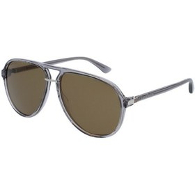 Resim Gucci Gg0015/s 005 Damla Unisex Güneş Gözlüğü Gri 