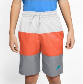 Resim Nike Erkek Çocuk Deniz Şortu B Nsw Short Woven Block Cw1021 