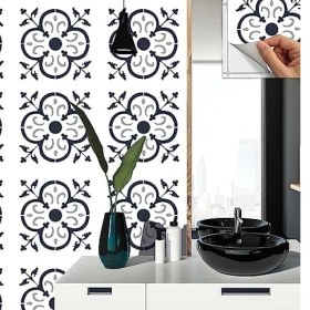 Resim Kendinden Yapışkanlı Solo Fas Desenli Pvc Karo 30X30 cm (56 Adet / 5 M²) 