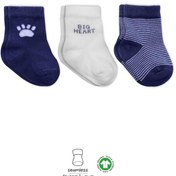 Resim Nessiworld Bistyle 3'Lü Penye Soket Çorap BS10110 İndigo 