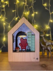 Resim Woody Light Woodykids Story Çocuk Masa Lambası 4805-1 Relax 