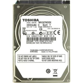 Resim Toshiba MK3276GSX Sata3 5400RPM 8mb 2.5'' 320GB Notebook HDD 
