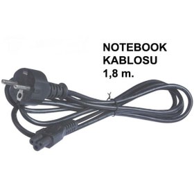 Resim Anex Notebook Power Kablo 1.8 Mt 