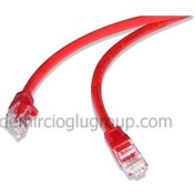 Resim Flaxes 1Mt Cat6 Patch Network Kablosu Kirmizi 