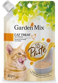 Resim Garden Mix Tavuk Etli Ezmeli Kedi Ödülü 80 Gr 