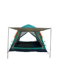 Resim Büyük Boy Kamp Çadırı Güneşlikli 4 5 Kişilik Tnabilir Csmtex - 10 Outdoor Çadır Çok Renkli 