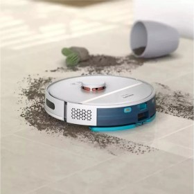 Resim Philips Homerun 3000 Aqua XU3000/02 4.000 Pa Emiş Gücü Islak ve Kuru Temizlik 0.6 Litre Hazne Robot Süpürge 