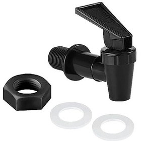 Resim Willowhaven Siyah 1 Adet Su Sebili Vana Musluk - Su Dispanseri Dolum Aparatı 