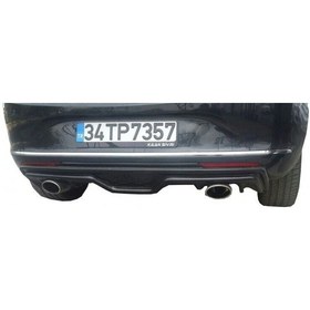 Resim Opel Astra J Hb 2013 - 15 Uyumlu Yedek Parça Custom Style Difüzör 