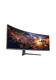 Resim Rampage Cyclops Cy49r165 49 165hz 1ms Fast Va Hdr G-sync 3840 1080 Rgb Pc Curved Oyuncu Monitörü 