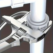 Resim SHAWTY 6-68mm Ayarlanabilir Alaşım Anahtar Seti - Geniş Açılı Boru ve Somun Anahtarı, Çok Amaçlı El Aleti, Ev Bakımı İçin Kullanım, Siyah Yüzey İşlemeli, Ayarlama Aralığı, Boru Anahtarı 