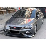 Resim Seat Leon Mk3.5 Fr Ön Ek Karlık Abs Plastik Mat Siyah 2017 2018 2019 2020 Makyajlı Kasa 