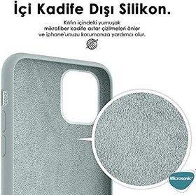Resim Microsonic Apple iPhone 13 Pro Max için Kılıf Liquid Lansman Silikon Sarı [iPhone 13 Pro Max ile Uyumlu Kılıf - Sarı] 