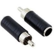 Resim rca erkek-6.3 mm dişi çevirici 