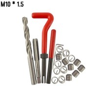 Resim 20 Adet Metrik Konu Onarım Ekle Kiti M5 M6 M8 M10 M12 K10932-6 M10-1.5 