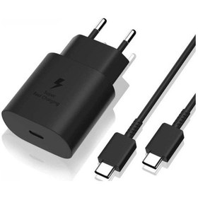 Resim 25 W Samsung Uyumlu Hızlı Usb-c Kablosu Siyah Siyah Diğer 
