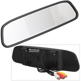 Resim Createtech Rg-201 4,3 İnç Lcd Video Ekran Araç Dikiz Monitörü Park Ve Geri Vites Sistemi 