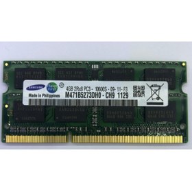 Resim Samsung M471b5273dh0-ch9 4 Gb 2rx8 Pc3-10600s-09-11-f3 1333 Mhz 1.5 V Notebook Ram 