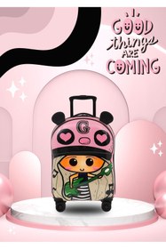 Resim Ççs 5253 Kabin Boy Çocuk Valizi Pembe 