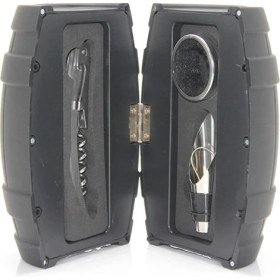 Resim Fıçı Tasarımı Tirbuşon Seti 