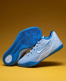Resim Nike Kobe 9 Low Elite Basketbol Ayakkabısı Gs Hydrogen Blue -sportxstore Mavi 