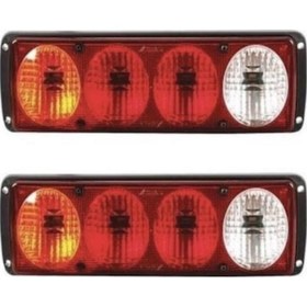 Resim Arka Stop Lambasi 2 Adet Universal Tip Romork -Dorse Ampullü 339107643 