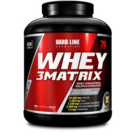 Resim Hardline Whey 3Matrix Protein Tozu - Muz / 908 Gr 