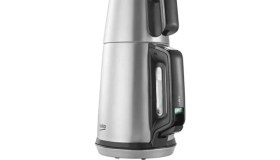 Resim Beko BKK 2220 Çelik Demlikli Elektrikli Çay Makinesi Modern Tasarım Metal Malzeme 