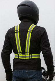 Resim Motobros Motosiklet - Bisiklet Reflektörlü Kemer Yelek - Motosiklet, Bisiklet Ve Scooter 