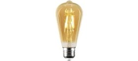 Resim Begüsa Rustik Led Ampul Sarı Armut 
