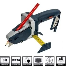 Resim Rox 0124 Portatif Alçı Plaka Ölçme Kesme ve Işaretleme Aleti 