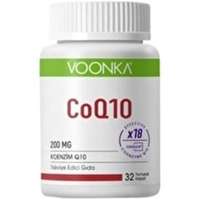 Resim Voonka Co-Q10 200 mg 32 Yumuşak Kapsül 