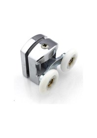 Resim Kırılmaz Duşakabin Tekeri Krom Çift Teker Duşakabin Rulmanı Eksiksiz Tam Set Diğer 