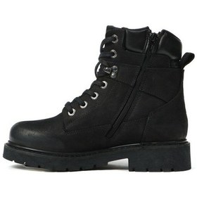 Resim Hammerjack 102 18501-g Siyah Nubuk Kadın Bot 001 