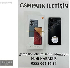 Resim Xiaomi Redmi Note 13 Pro İkinci El TR | 256 GB | Siyah 