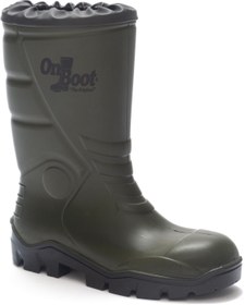 Resim ON BOOT Onboot Kısa Büzgülü Soğuk, Su Geçirmez Tabanlı Iş Av Ve Yağmur Çizmesi 1009 