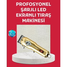 Resim Zenvia 1800 Mah Bataryalı Uzun Kullanım Süreli Şarjlı Tıraş Makinesi ZNV2025 