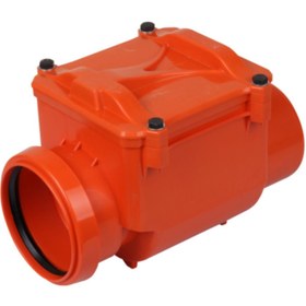 Resim Genel Markalar Ø 200 Mm Plastik Klapeli Pis Su / Atık Su Çekvalf 