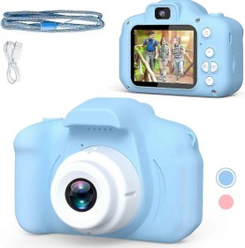 Resim qasul Selfie Çocuk Kamerası En İyi Doğum Günü Hediyeleri Dijital Video Kamera Fotoğraf Makinesi 