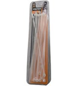 Resim Genel Markalar BEYAZ CIRT KELEPÇE 20 cm - Plastik Kelepçe 20 cm 