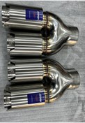 Resim NESS EXHAUST SYSTEMS Fr Logolu 76*235 Krom Egzoz Ucu Paslanmaz Sağ-sol 