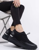 Resim Modabuymus Kadın Siyah Taşlı Dolgu Topuklu Ayakkabı - Stonestar 