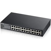 Resim Zyxel 24-port 10/100/1000 Gigabit Ethernet Unmanaged Switch Fansız Tasarım 