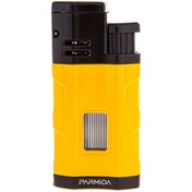 Resim Parmida 3 Torch Pürmüz Sarı Puro Çakmağı 