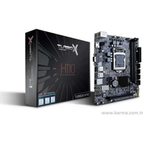 Resim TURBOX WORKPROF R H110 1151P DDR4 SES GLAN HDMI/VGA SATA3 USB3.0 ATX Anakart (6.7.Nesil) 